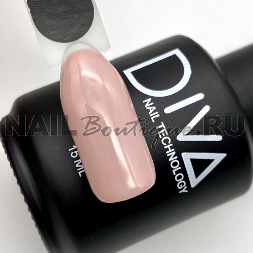 Цветной гель-лак для ногтей розовый DIVA 062 15 мл