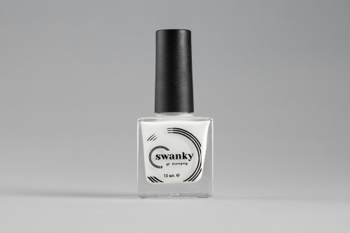 Swanky Stamping Лак для стемпинга 002 - белый, 10 мл