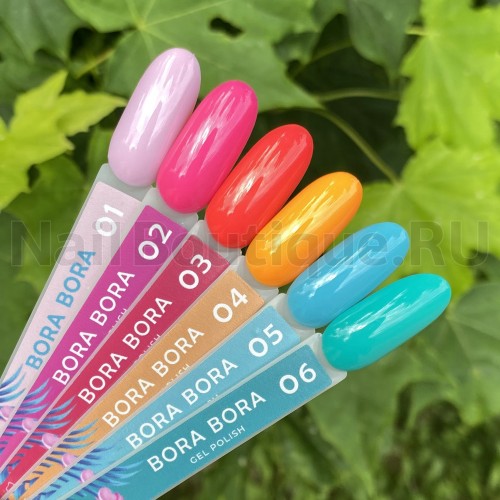 Цветной гель-лак для ногтей Луи Филипп Bora Bora №04, 10 мл