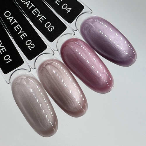 Ликвид гель для ногтей Bronze Liquid gel Cat Eye #02, 15 мл