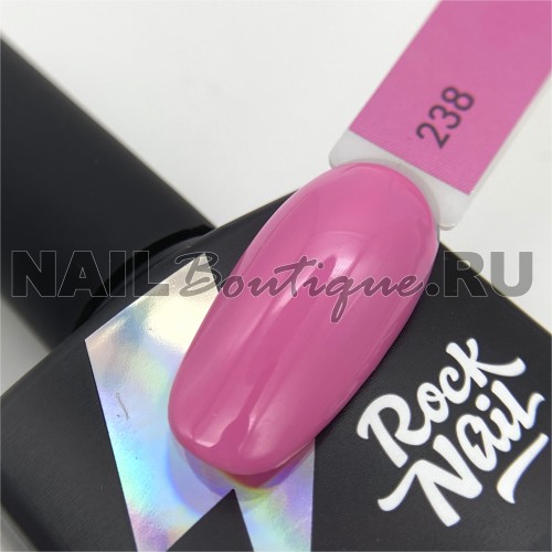 Цветной гель-лак для ногтей RockNail Pop Punk №238 Smash, 10 мл