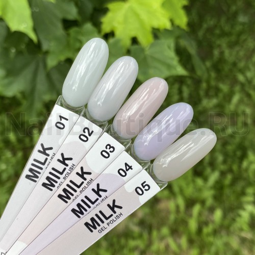 Цветной гель-лак для ногтей Луи Филипп Milk №01, 10 мл