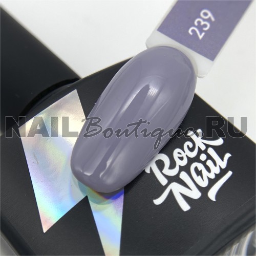 Цветной гель-лак для ногтей Pop Punk RockNail №239 Republic, 10 мл