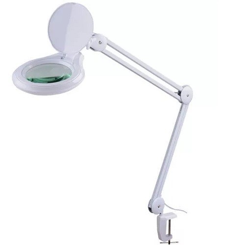 Лампа-лупа LED настольная