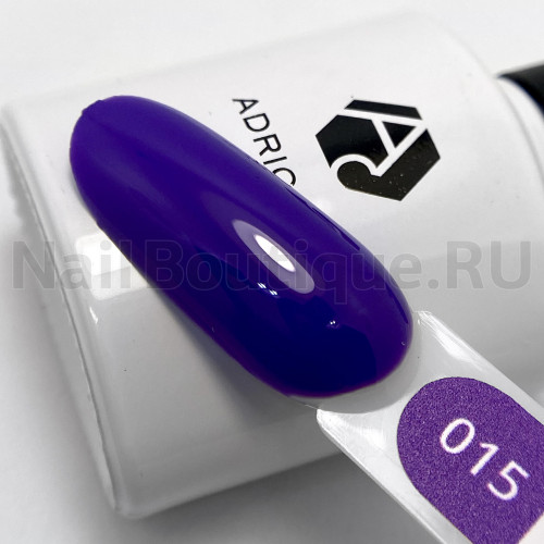 Цветной гель-лак для ногтей AdriCoco №015 Ультрафиолетовый, 8мл