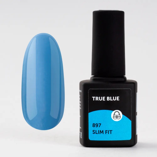 Цветной гель-лак для ногтей MiLK True Blue №897 Slim Fit, 9 мл