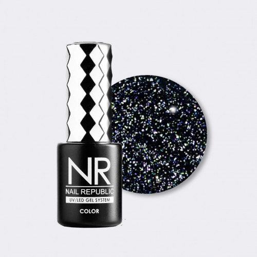 Nail Republic NR Гель-лак Flash 06 светоотражающий, 10 мл