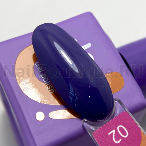 Цветной гель-лак для ногтей Joo-Joo Malina №02, 10 мл