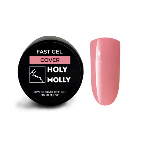 Гель для моделирования ногтей Holy Molly Fast Gel Cover, 30 мл