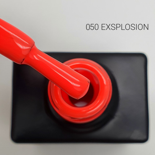 Цветной гель-лак для ногтей Black №050 Explosion, 12 мл
