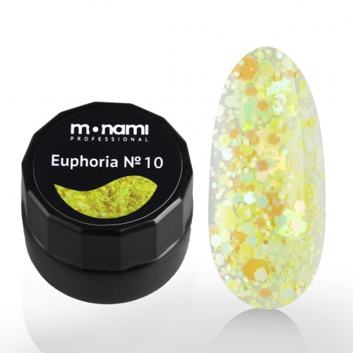Цветной гель-лак для ногтей Monami Euphoria №10, 5 гр