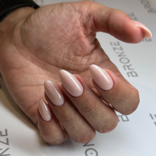 Ликвид гель для ногтей Bronze Liquid gel Shimmer #07, 15 мл