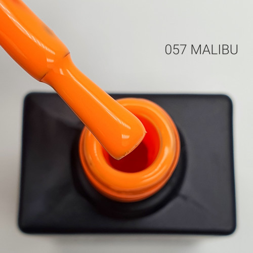 Цветной гель-лак для ногтей Black №057 Malibu, 12 мл