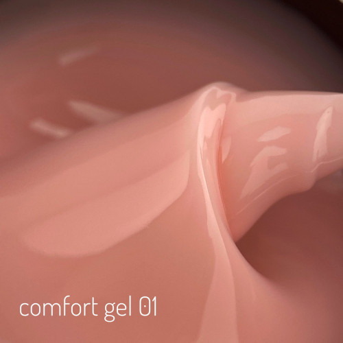 Гель конструирующий для ногтей Black Gel Comfort №01, 30 мл