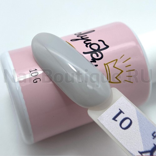 Цветной гель-лак для ногтей молочный Луи Филипп Ruby №01, 10 мл