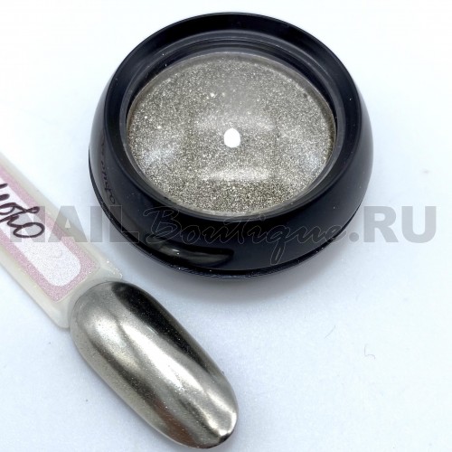 Втирка Арт.5020, прессованная металлик серебро