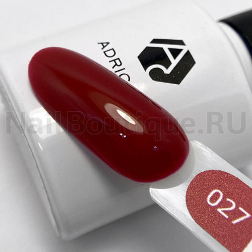 Цветной гель-лак для ногтей AdriCoco №027 Винный, 8мл