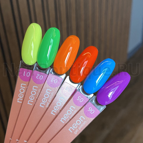 Цветной гель-лак для ногтей Joo-Joo Neon №02, 10 мл