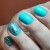 Цветной гель-лак для ногтей бирюзовый RockNail California №306 Tropic, 10 мл
