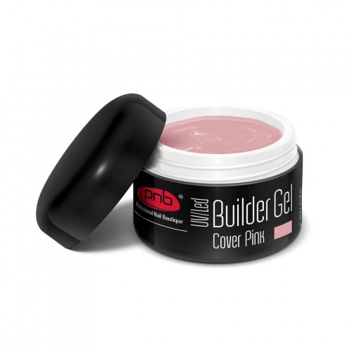 Гель для моделирования ногтей PNB Builder Gel Cover Pink, 5 мл (однофазный)