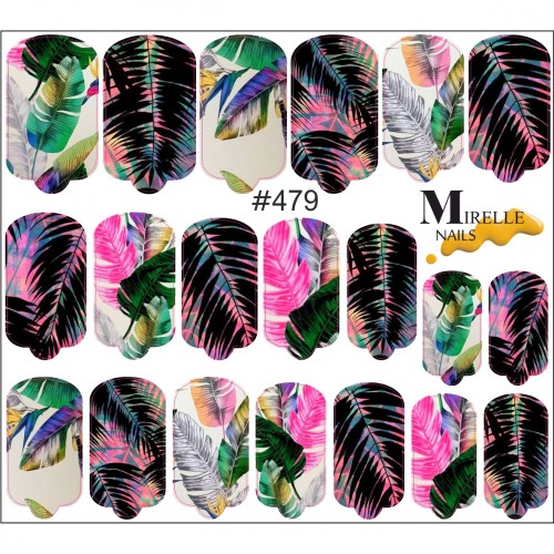 MIRELLE Термонаклейка № 479