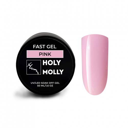 Holy Molly Fast Gel Pink, 50 мл