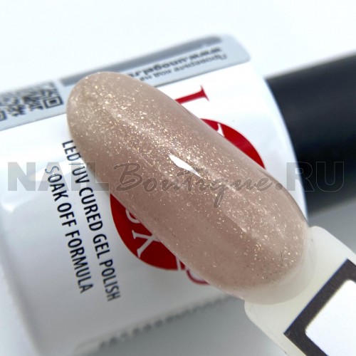 Цветной гель-лак для ногтей розовый UNO Lux №CL024 Cream Opal, 8 мл