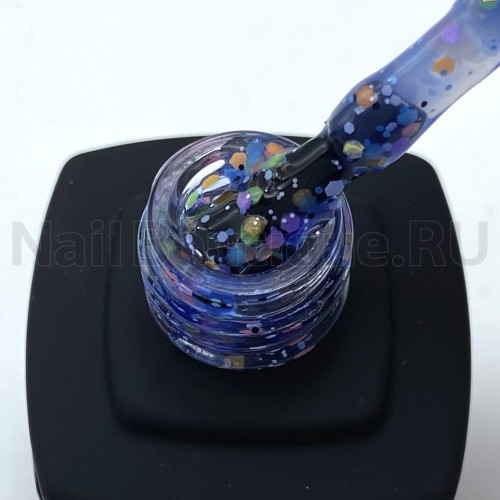 Цветной гель-лак для ногтей MiLK Orbeez №703 99.9 % Water, 9 мл