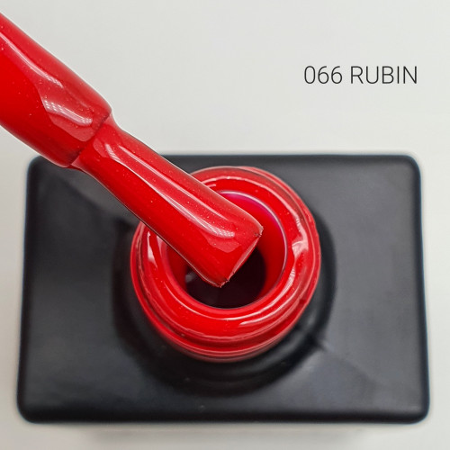 Цветной гель-лак для ногтей Black №066 Rubin, 12 мл