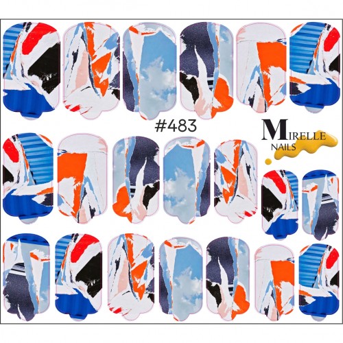 MIRELLE Термонаклейка № 483