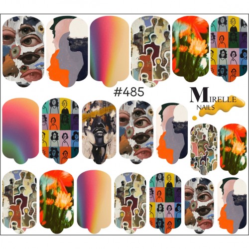 MIRELLE Термонаклейка № 485