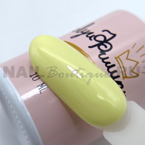 Цветной гель-лак для ногтей желтый Луи Филипп Limited Collection №024, 10 мл