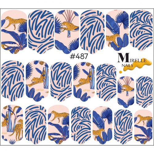 MIRELLE Термонаклейка № 487