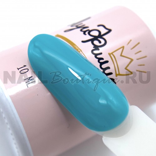 Цветной гель-лак для ногтей бирюзовый Луи Филипп Limited Collection №025, 10 мл