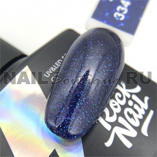 Цветной гель-лак для ногтей RockNail Galaxy №334 Absorbent, 10 мл