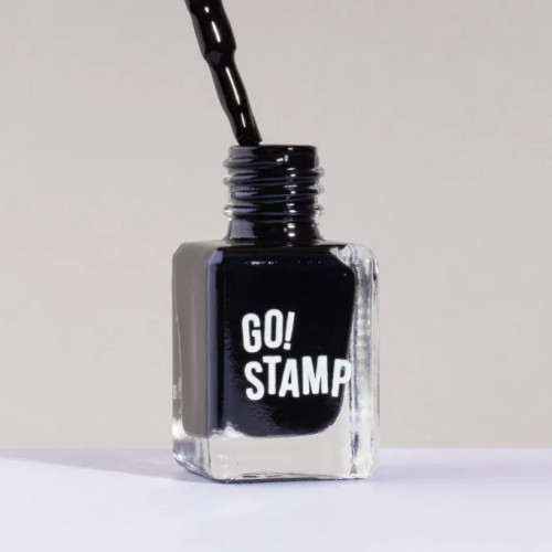 Go Stamp Лак для стемпинга №01 Blackout, 6 мл