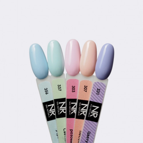 Цветной гель-лак для ногтей Nail Republic NR Ice Cream №303, 10 мл