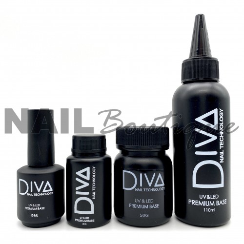 База для ногтей каучуковая (классическая) Diva Premium Base