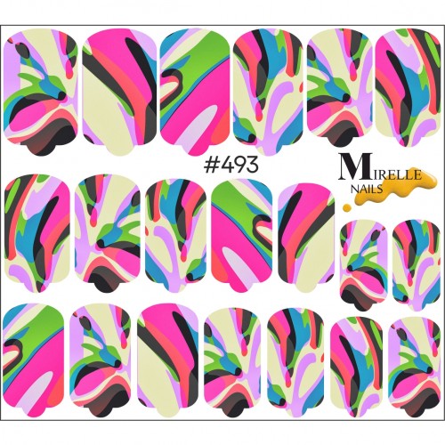 MIRELLE Термонаклейка № 493