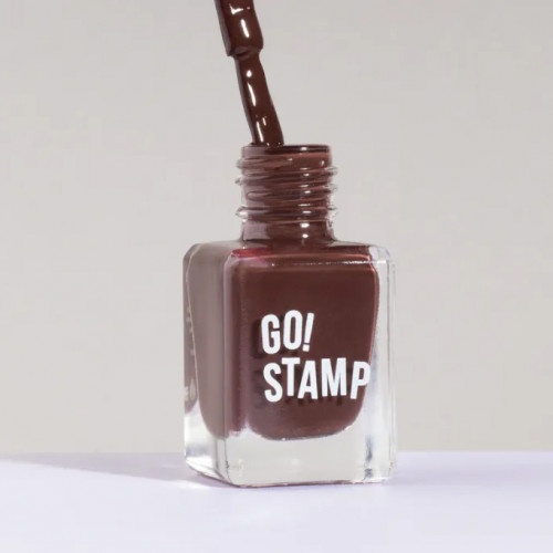 Go Stamp Лак для стемпинга №05 Сhocolate, 6 мл