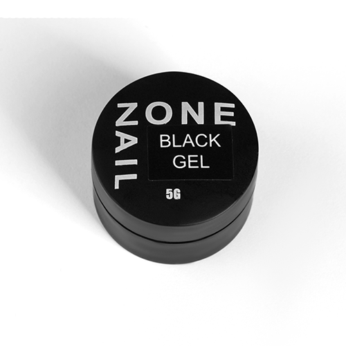 OneNail Gel Black гель-краска черная для тонких линий, 5 г