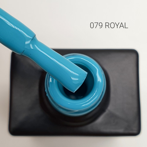 Цветной гель-лак для ногтей Black №079 Royal, 12 мл