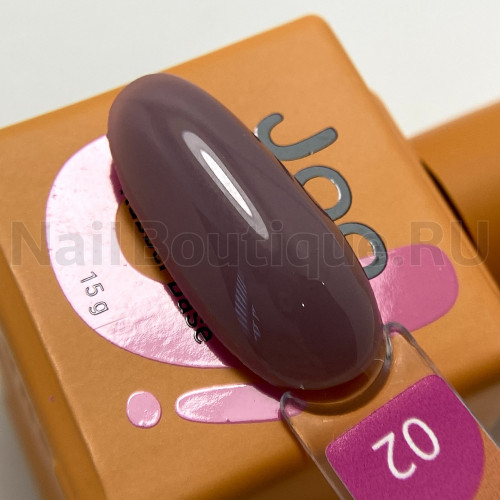 База для ногтей камуфлирующая (цветная) Joo-Joo Base Cinnabon №02, 15 мл