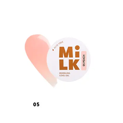 Гель для моделирования MiLK Modeling Cool Gel №05 Peach, 15 мл