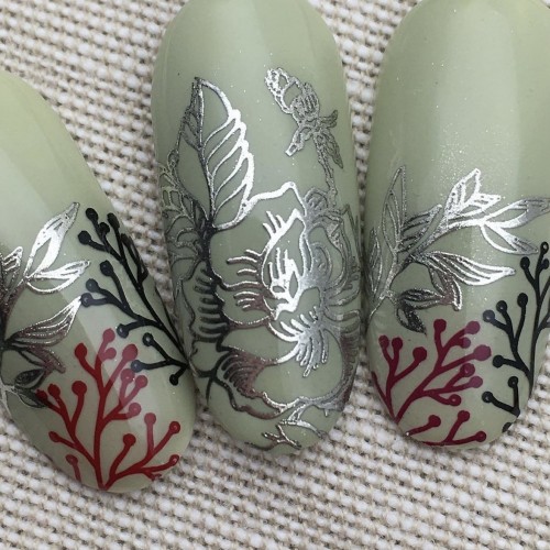 Пластина для стемпинга Swanky Stamping №51