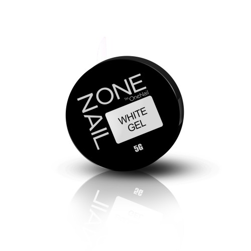 OneNail Gel White гель-краска белая для тонких линий, 5 г