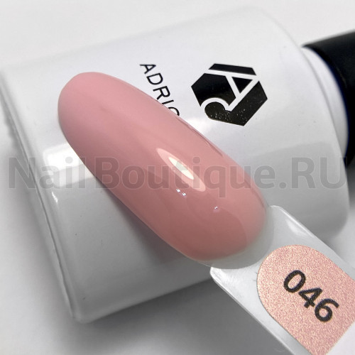 Цветной гель-лак для ногтей AdriCoco №046 Светло-персиковый, 8мл