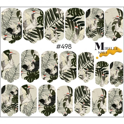 MIRELLE Термонаклейка № 498
