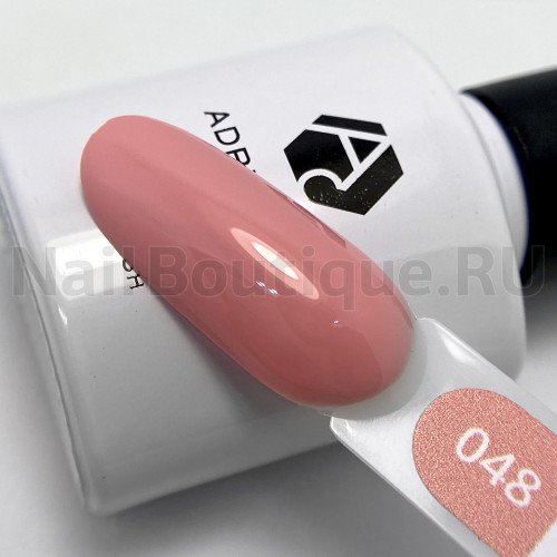 Цветной гель-лак для ногтей AdriCoco №048 Ярко-персиковый, 8 мл