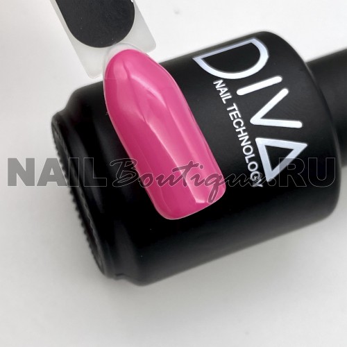 Цветной гель-лак для ногтей розовый DIVA №103 (старая палитра), 15 мл